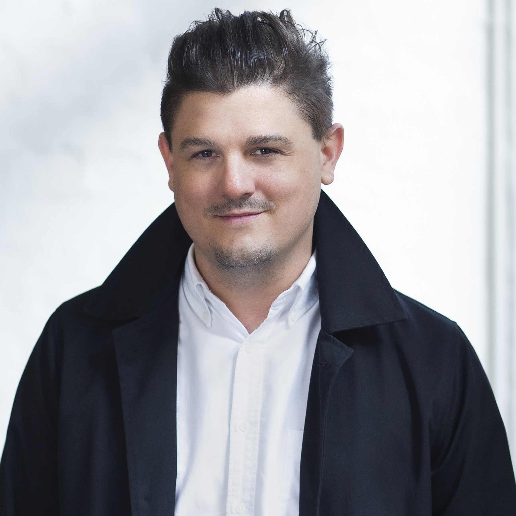 Headshot of Dan Cox, Principal of Hassell Melbourne by James Braund  